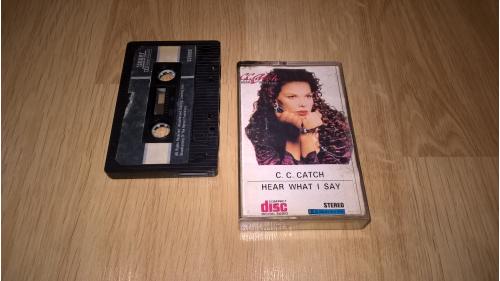 C.C. Catch (Hear What I Say) 1989. (МС). Кассета. Bager. Germany.