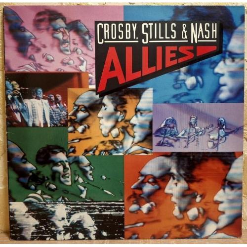 Crosby, Stills &amp; Nash - Allies - 1983. (LP). 12. Vinyl. Пластинка. Germany.