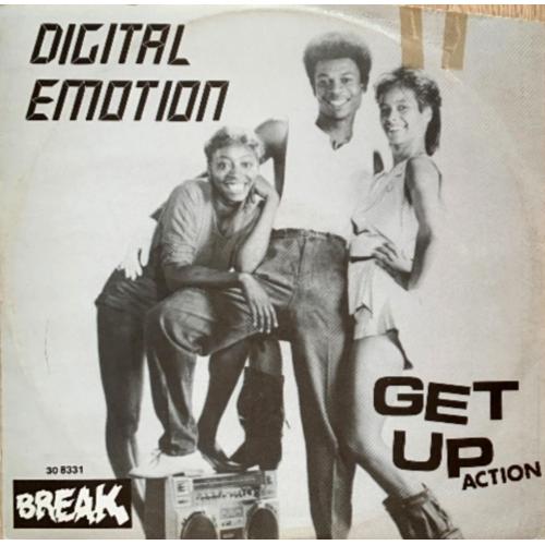 Digital Emotion - Get Up Action - 1983. (EP). 12. Vinyl. Пластинка. Holland.