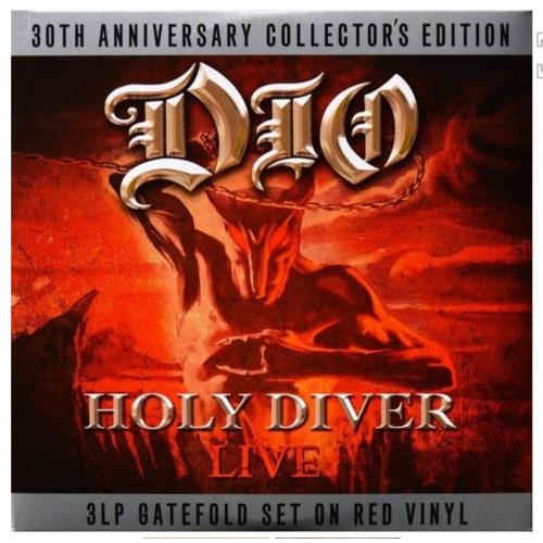 Dio EX Black Sabbath, Rainbow - Holy Diver. Live. 30th Anniversary - 2005. (3LP). Colour Vinyl.