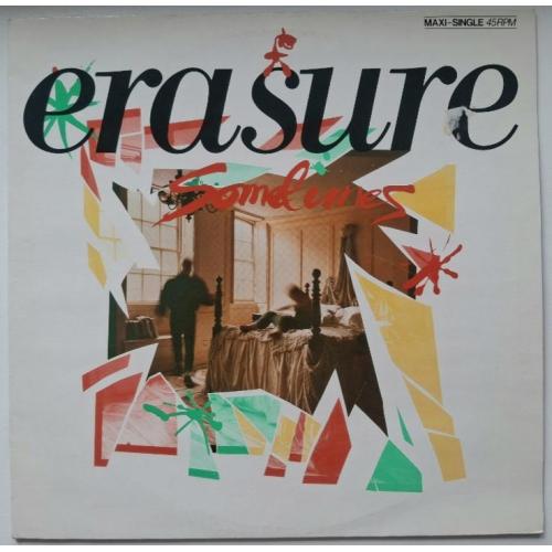Erasure - Sometimes - 1986. (EP). 12. Vinyl. Пластинка. Germany.