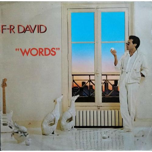 F.R. David - Words - 1982. (LP). 12. Vinyl. Пластинка. Germany