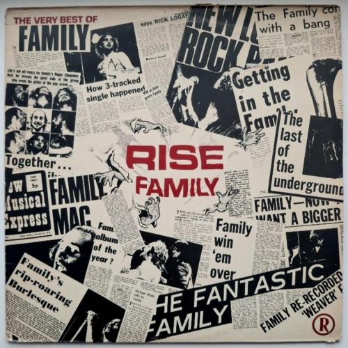 Family - Rise. The Very Best Of - 1968-73. (LP). 12. Vinyl. Пластинка. England.
