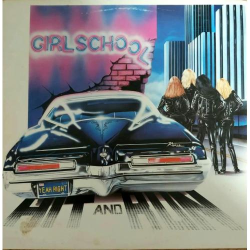 Girlschool - Hit And Run - 1981. (LP). 12. Colour Vinyl. Пластинка. England