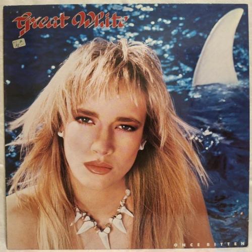 Great White - Once Bitten - 1987. (LP). 12. Vinyl. Пластинка. EEC