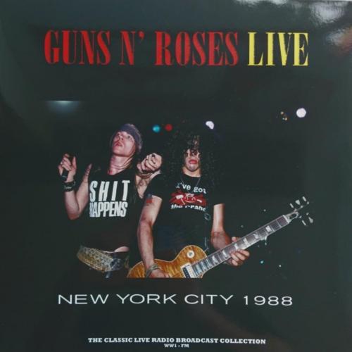 Guns N' Roses - Live In New York Sity - 1988. (LP). 12. Colour Vinyl. Пластинка. Europe. S/S.