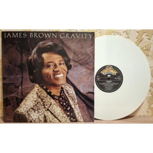 James Brown - Gravity - 1986. (LP). 12. White Vinyl. Пластинка. Germany.