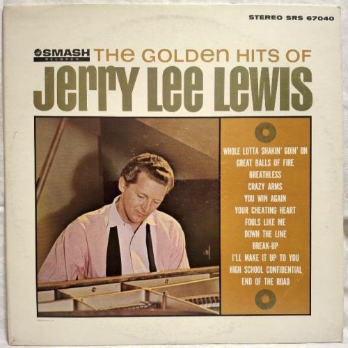 Jerry Lee Lewis - The Golden Hits - 1958-63. (LP). 12. Vinyl. Пластинка. USA.