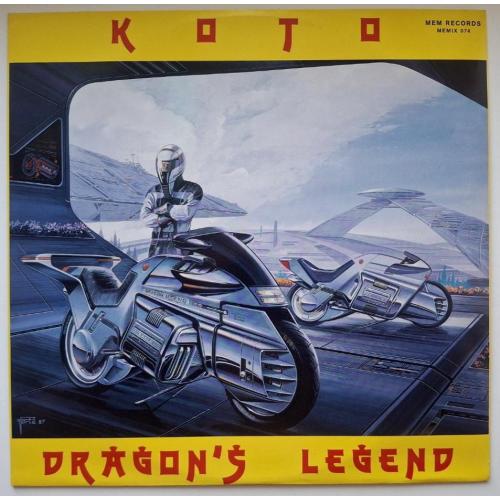 Koto - Dragon's Legend - 1988. (EP). 12. Vinyl. Пластинка. Germany
