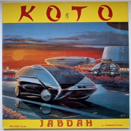 Koto - Jabdah - 1986. (EP). 12. Vinyl. Пластинка. Germany.