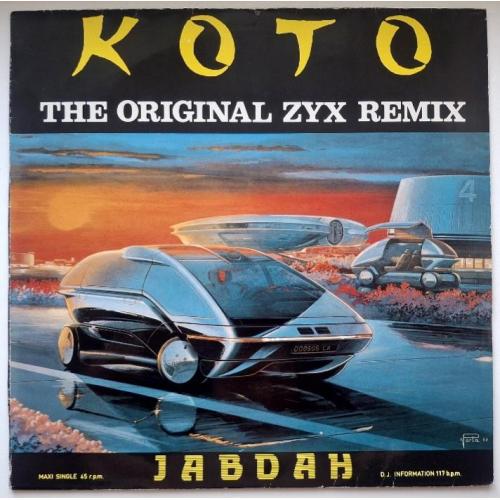 Koto - Jabdah. The Original Zyx Remix - 1986. (EP). 12. Vinyl. Пластинка. Germany.
