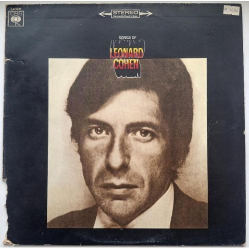 Leonard Cohen - Songs Of Leonard Cohen - 1967. (LP). 12. Vinyl. Пластинка. Holland.