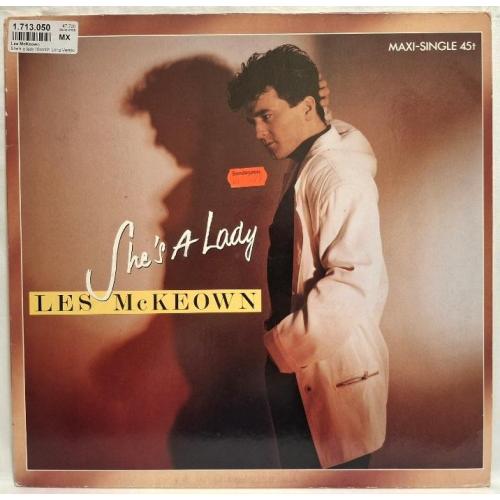 Les McKeown / Dieter Bohlen - She's A Lady - 1988. (LP). 12. Vinyl. Пластинка. Hansa. Germany