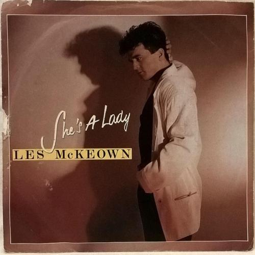 Les McKeown / Dieter Bohlen (She's A Lady) 1988. (LP). 7. Vinyl. Пластинка. Hansa. Germany