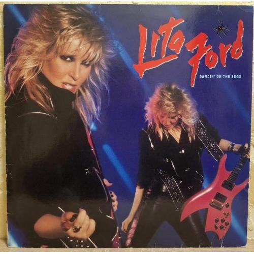 Lita Ford EX The Runaways - Dancin' On The Edge - 1984. (LP). 12. Vinyl. Пластинка. Germany.