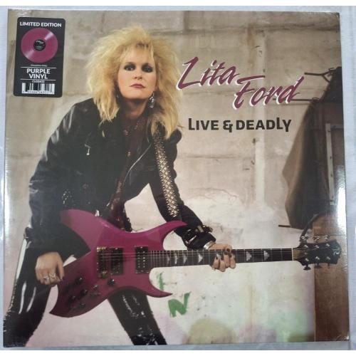 Lita Ford EX The Runaways - Live &amp; Deadly - 2014. (LP). 12. Coloured Vinyl. Пластинка. USA &amp; Canada.