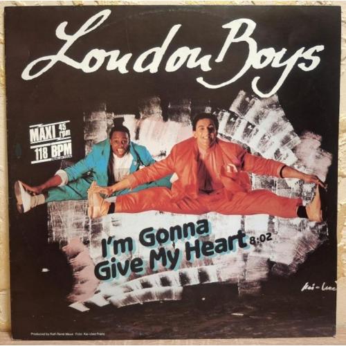London Boys - I'm Gonna Give My Heart - 1986. (EP). 12. Vinyl. Пластинка. Germany.