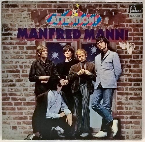 Manfred Mann ‎ (Attention! Manfred Mann!) 1964-68. (LP). 12. Vinyl. Пластинка. Germany.
