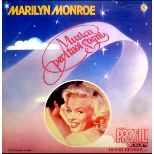 Marilyn Monroe / Мерилин Монро - Musica Perituoi Sogni - 1947-62. (LP). 12. Vinyl. Пластинка + Букле