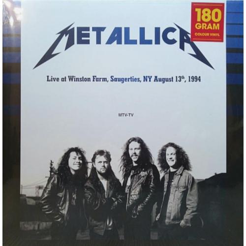 Metallica - Live At Winston Farm, Saugerties, Ny August 13th - 1994. (2LP). 12. Colour Vinyl.