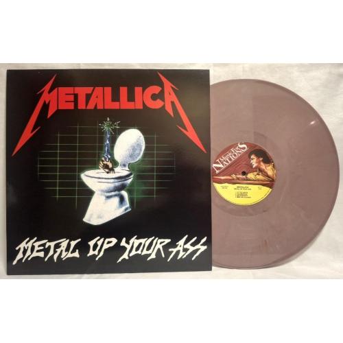 Metallica - Metal Up Your Ass - 1982. (LP). 12. Coloured Vinyl. Пластинка. UK.