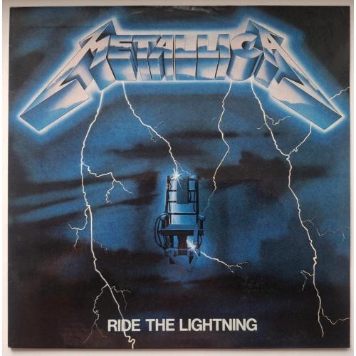 Metallica - Ride The Lightning - 1984. (LP). 12. Vinyl. Пластинка. Rare.