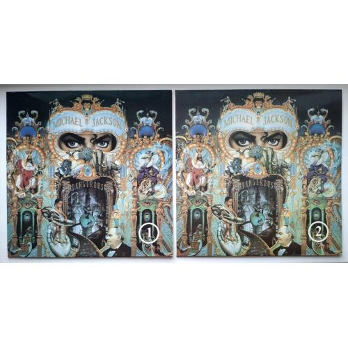 Michael Jackson - Dangerous - 1991. (2LP). 12. Vinyl. Пластинки. Ламинат.