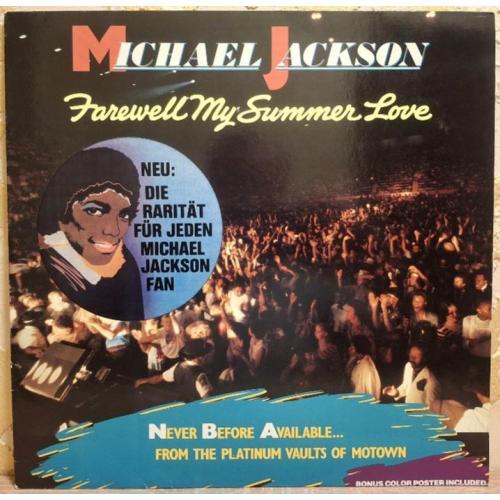 Michael Jackson - Farewell My Summer Love - 1973. (LP). 12. Vinyl. Пластинка + Poster. UK &amp; Germany.
