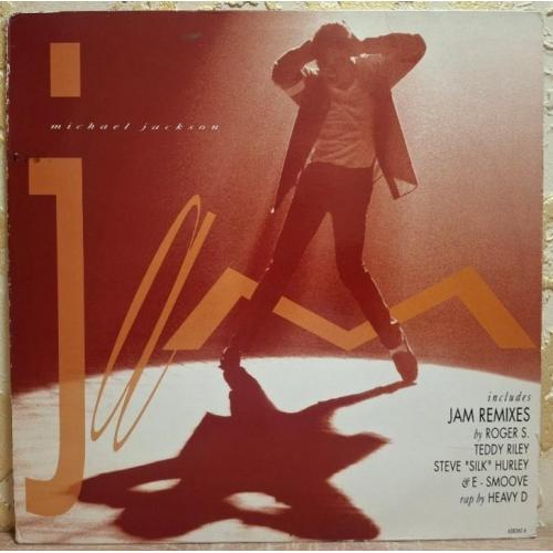 Michael Jackson - Jam - 1992. (EP). 12. Vinyl. Пластинка. UK &amp; Europe.