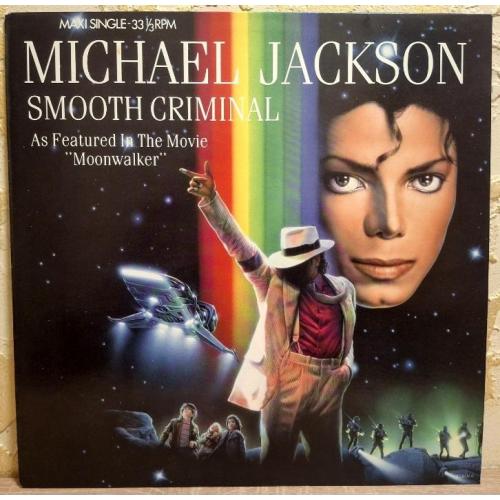 Michael Jackson - Smooth Criminal - 1987. (EP) 12. Vinyl. Пластинка. Holland.