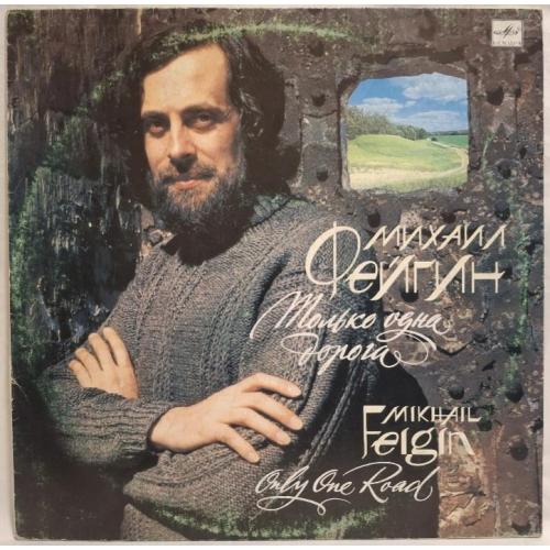 Михаил Фейгин - Только Одна Дорога - 1988. (LP). 12. Vinyl. Пластинка. Rare.