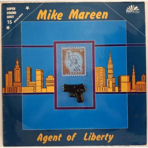 Mike Mareen - Agent Of Liberty - 1986. (EP). 12. Vinyl. Пластинка. Germany.