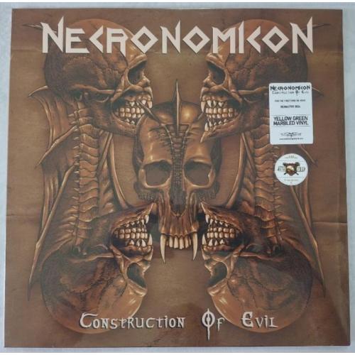 Necronomicon - Construction Of Evil - 2004. (LP). 12. Coloured Vinyl. Пластинка. Ukraine. S/S.