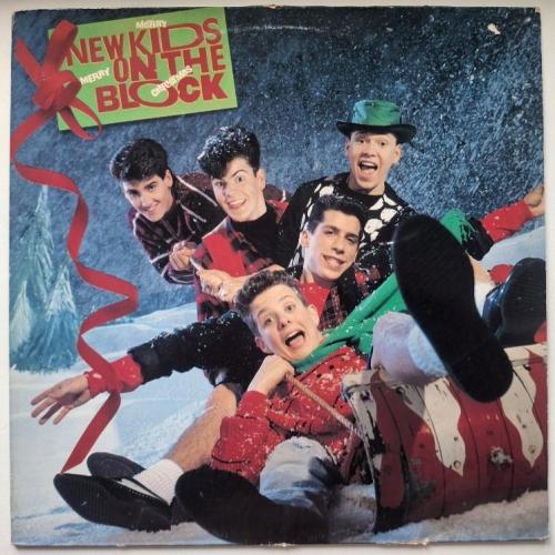 New Kids On The Block / NKOTB - Merry, Merry Christmas - 1989. (LP). 12. Vinyl. Пластинка. Holland.