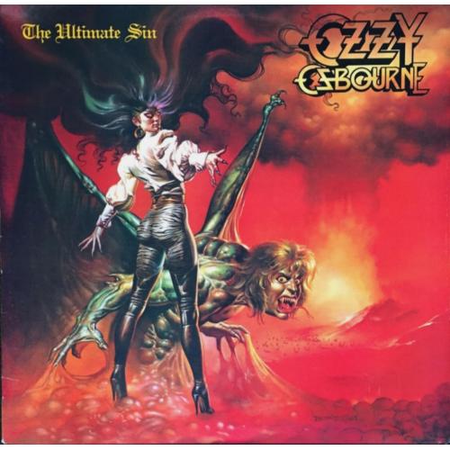 Ozzy Osbourne EX Black Sabbath - The Ultimate Sin - 1986. (LP). 12. Vinyl. Пластинка. US.