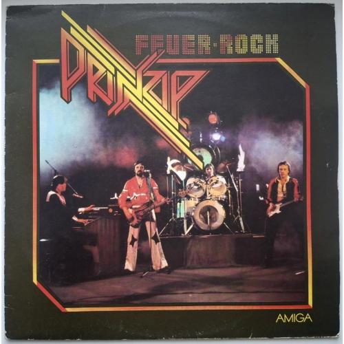 Prinzip ‎- Feuer-Rock - 1978. (LP). 12. Vinyl. Пластинка. Germany.