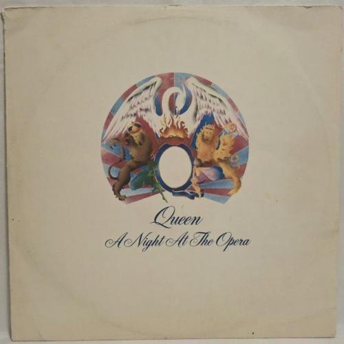 Queen - A Night At The Opera - 1975. (LP). 12. Vinyl. Пластинка. Santa Records. Rare.