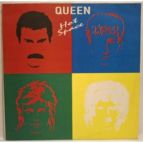 Queen, Freddie Mercury - Hot Space - 1982. (LP). 12. Vinyl. Пластинка. Santa Records. Rare.