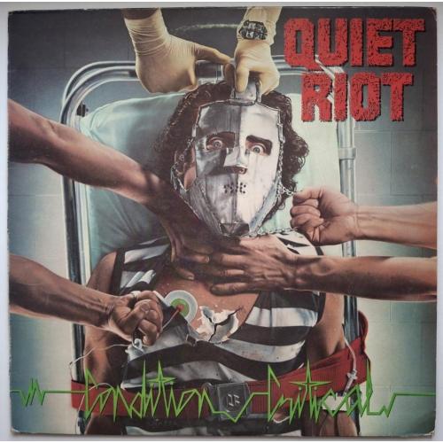Quiet Riot - Conditional Critical - 1984. (LP). 12. Vinyl. Пластинка. Greece.