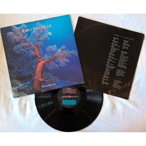 Ravi Shankar - Tana Mana - 1987. (LP). 12. Vinyl. Пластинка. U.S.A. Оригинал. (Rare).