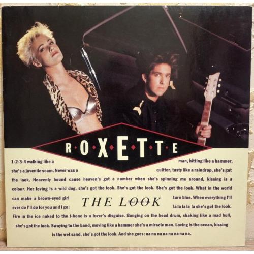 Roxette - The Look - 1989. (EP) 12. Vinyl. Пластинка. EEC.
