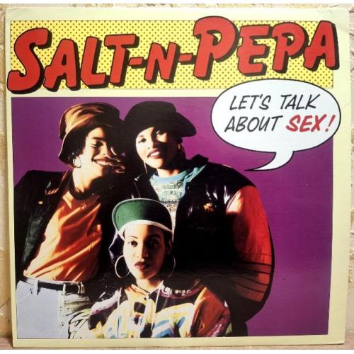 Salt 'N' Pepa - Let's Talk About Sex! - 1991. (EP). 12. Vinyl. Пластинка. USA