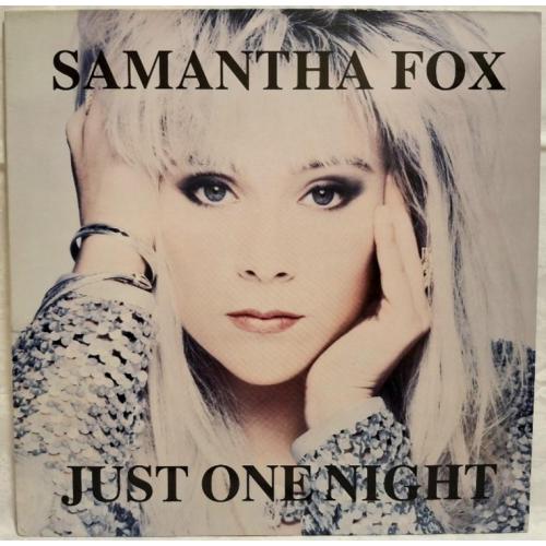 Samantha Fox - Just One Night - 1991. (LP). 12. Vinyl. Пластинка. Holland. Rare.