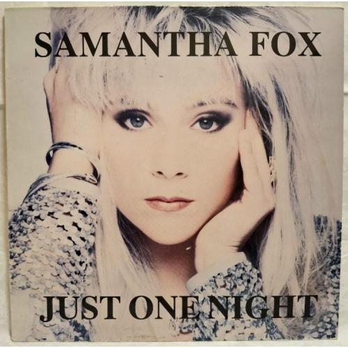 Samantha Fox - Just One Night - 1991. (LP). 12. Vinyl. Пластинка. Holland. Rare.