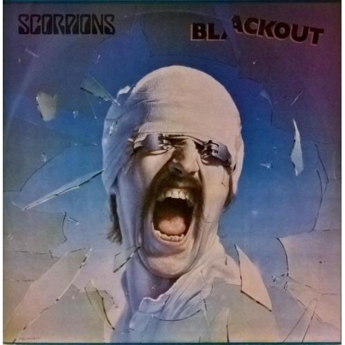 Scorpions ‎- Blackout - 1982. (LP). 12. Vinyl. Пластинка. Santa Records