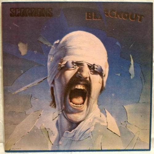 Scorpions - Blackout - 1982. (LP). 12. Vinyl. Пластинка. Santa Records.