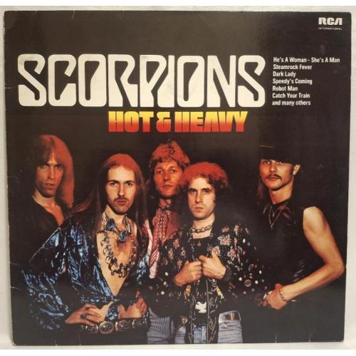 Scorpions - Hot &amp; Heavy. Greatest Hits - 1974-77. (LP). 12. Vinyl. Пластинка. UK &amp; Europe.