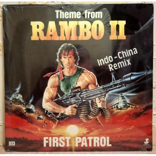Stallone - Rambo II. First Patrol. Remix - 1985. (EP). 12. Vinyl. Пластинка. Germany. S/S.