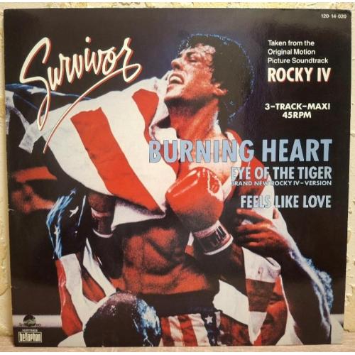 Stallone - Rocky-IV. Burning Heart - 1985. (EP) 12. Vinyl. Пластинка. Germany.