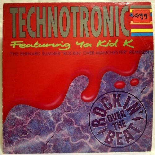 Technotronic - Rockin' Over The Beat - 1990. (EP). 12. Vinyl. Пластинка. UK.